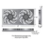 Derale 16843 Powerpack - High Output Dual 17