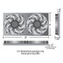 Derale 16850 Powerpack - High Output Dual 12