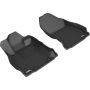 3D MAXpider 2019-2020 Subaru Forester Kagu 1st Row Floormat - Black