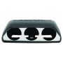 AutoMeter 5287 GAUGE MOUNT, DIRECT FIT DASH TOP, TRIPLE, 2 1/16