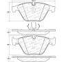 Stoptech 308.15050 Street Brake Pads - Front