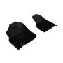 3D MAXpider 2009-2012 Dodge Ram 1500 Regular Cab Kagu 1st Row Floormat - Black