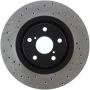StopTech 06-09 Lexus IS350 / 07-08 GS350 2WD Drilled Right Front Rotor