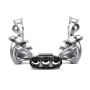 Akrapovic MTP-FE458H Slip-On Line (Titanium)