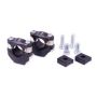 XTrig 501240000201 ROCS Clamp M12 1-1/8 in. - Black