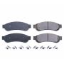 PowerStop 17-1334 PowerStop - Z17 Low-Dust Ceramic Brake Pads with Hardware