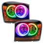Oracle 04-06 Dodge Durango SMD HL - Black - ColorSHIFT w/ BC1 Controller