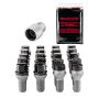 McGard (67232BK 12X1.25 MCG 4 LUG BOLT INSTALLATION KIT, CONE SEAT, BLACK W/WHL LKS-17MM HEX)