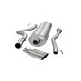 CORSA Performance 24894 Corsa 2007-2010 Chevrolet Silverado Crew Cab/Std. Bed 2500 6.0L V8 Polished Sport Cat-Back Exhaust