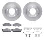Dynamic Friction 6512-42076 Rotor Kit
