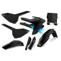 Cycra 1CYC-9321-12 16-18 Husqvarna FC250 Powerflow Body Kit - Black