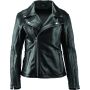 Kuryakyn 094377 Leather By River Road Ironclad Classic Leather Jacket Black Womens - Medium