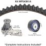 Dayco WP343K1A Water Pump Kit