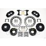 Wilwood 140-9217-D Narrow Superlite 4R Rear P-Brk Kit 12.88in Drilled Big Ford Old Style 2.36in Offset
