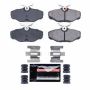 PowerStop Z23-610 PowerStop - Z23 Daily Driver Carbon-Fiber Ceramic Brake Pads with Hardware Kit