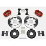Wilwood 140-7015-R Forged Dynalite Front Hat Kit 12.19in Drilled Red 2002 Mitsubishi Lancer
