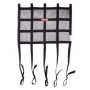 RACEQUIP RQP822005 Window Net Mesh Black SFI Hybrid Adj. Strap