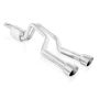 Stainless Works TBTDLMFCBCO 2006-09 Trailblazer SS 6.0L 2-1/2in S-Tube Exhaust Y-Pipe Center Bumper Exit