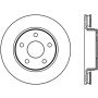 StopTech Sport Slot 07-17 Jeep Wrangler Slotted Right Front CRYO Rotor