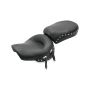 Mustang Motorcycle 75960 Mustang 96-04 Kawasaki Vulcan 1500 Classic,99-01 Nomad Std Touring 2PC Seat w/Studs - Black
