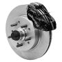 Wilwood 140-16906 55-57 Chevy Bel Air Dynalite 4 Classic Kit, 5x4.75in Hub