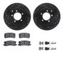 Dynamic Friction 8512-39027 Rotor Kit