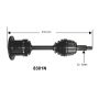 Autopart International Axle Assembly 100% NEW 1700197035