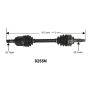 Autopart International Axle Assembly 100% NEW 1700197042