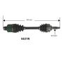 Autopart International Axle Assembly 100% NEW 1700197067