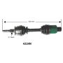 Autopart International Axle Assembly 100% NEW 1700197085