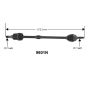 Autopart International Axle Assembly 100% NEW 1700197103