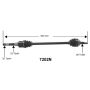 Autopart International Axle Assembly 100% NEW 1700197120
