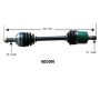 Autopart International Axle Assembly 100% NEW 1700197130