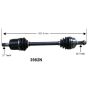 Autopart International Axle Assembly 100% NEW 1700197176
