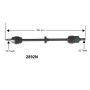 Autopart International Axle Assembly 100% NEW 1700197314