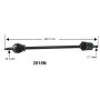 Autopart International Axle Assembly 100% NEW 1700197341