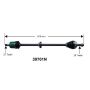 Autopart International Axle Assembly 100% NEW 1700197342