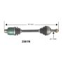 Autopart International Axle Assembly 100% NEW 1700197348