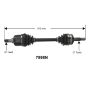 Autopart International Axle Assembly 100% NEW 1700197403