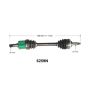 Autopart International Axle Assembly 100% NEW 1700197456