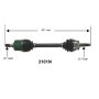 Autopart International Axle Assembly 100% NEW 1700197505
