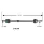 Autopart International Axle Assembly 100% NEW 1700197506