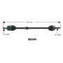 Autopart International Axle Assembly 100% NEW 1700197510