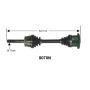 Autopart International Axle Assembly 100% NEW 1700197532