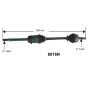 Autopart International Axle Assembly 100% NEW 1700197535