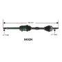 Autopart International Axle Assembly 100% NEW 1700197552