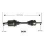 Autopart International Axle Assembly 100% NEW 1700197623