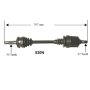 Autopart International Axle Assembly 100% NEW 1700197635