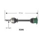 Autopart International Axle Assembly 100% NEW 1700197647