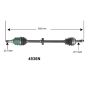 Autopart International Axle Assembly 100% NEW 1700197651